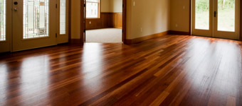 hardwood flooring and ceramic tile
